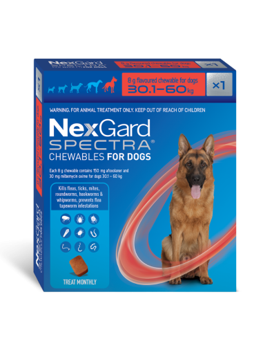 Nexgard chewables large discount dog