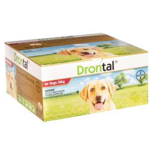 Drontal dog large best sale