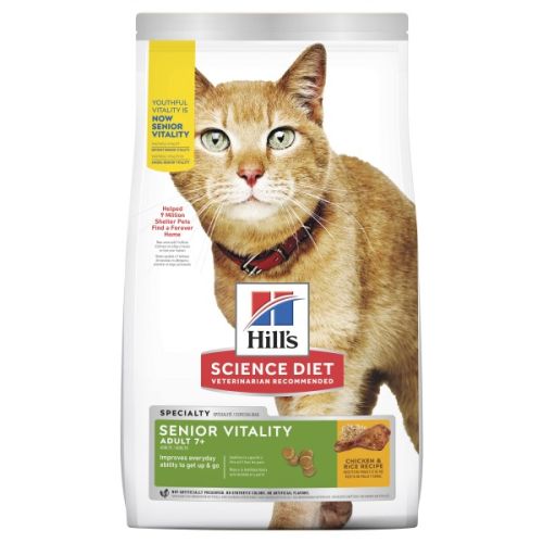 Hills active hotsell longevity cat