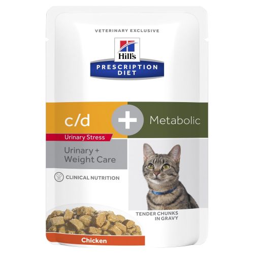 Hills metabolic 2025 cat food pouches