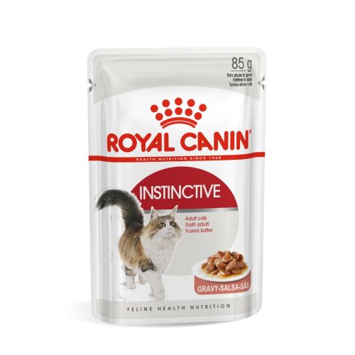 Royal Canin Instinctive Adult in Gravy Wet Cat Pouch 85g X 1 Box