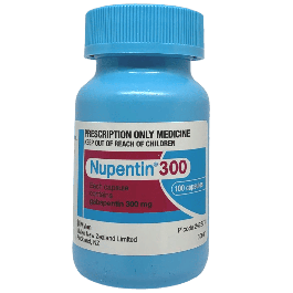 Gabapentin (Nupentin) 300mg (Sold Per Capsule) | Prescription Required ...